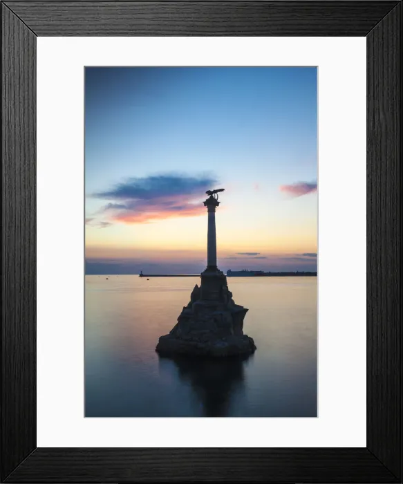 Framed Print : Ukraine, Crimea, Sevastopol, Eagle Column - Monument to the Scuttled Ships Framed Print : Ukraine, Crimea, Sevastopol, Eagle Column - Monument to the Scuttled Ships