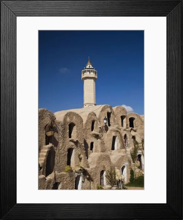 Framed Print : Tunisia, Ksour Area, Medenine, Ksar Medenine, ancient fortified ksar building Framed Print : Tunisia, Ksour Area, Medenine, Ksar Medenine, ancient fortified ksar building