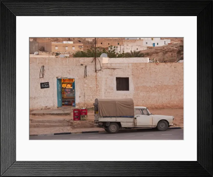 Framed Print : Tunisia, Ksour Area, Matmata, small shop Framed Print : Tunisia, Ksour Area, Matmata, small shop