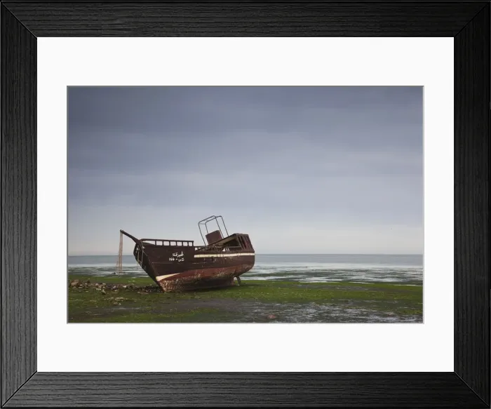 Framed Print : Tunisia, Jerba Island, Houmt Souk, boats on waterfront Framed Print : Tunisia, Jerba Island, Houmt Souk, boats on waterfront
