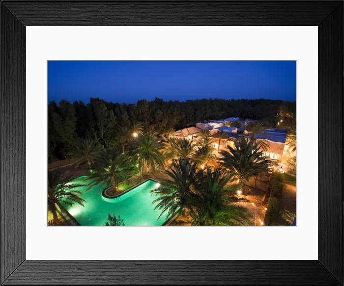 Framed Print : Tunisia, Ksour Area, Ksar Ghilane, Grand Erg Oriental Desert, Hotel Pansea Framed Print : Tunisia, Ksour Area, Ksar Ghilane, Grand Erg Oriental Desert, Hotel Pansea