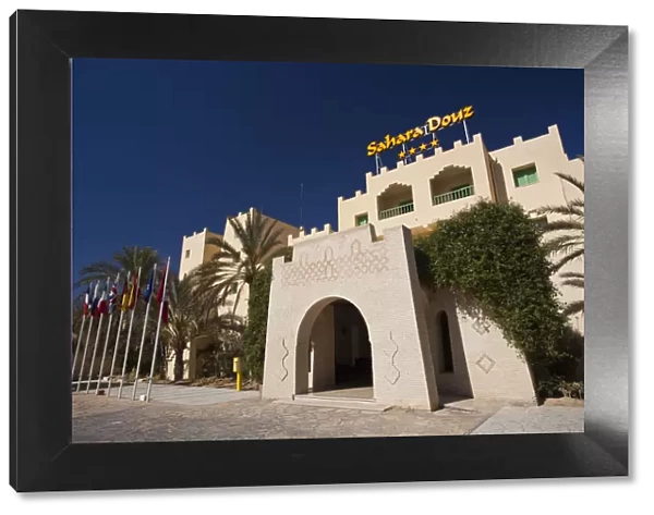 Tunisia, Sahara Desert, Douz, Zone Touristique, Hotel Sahara Douz