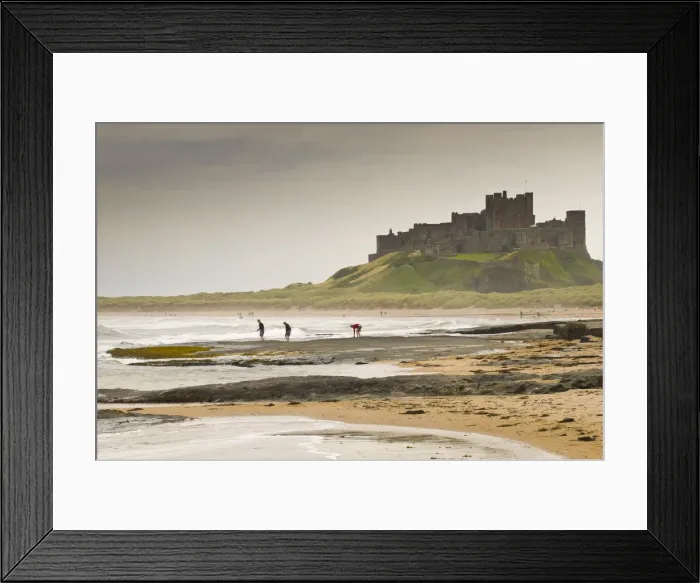 Framed Print : UK, England, Northumberland, Bamburgh Castle Framed Print : UK, England, Northumberland, Bamburgh Castle