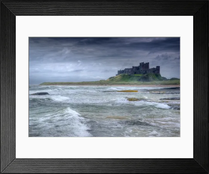 Framed Print : UK, England, Northumberland, Bamburgh Castle Framed Print : UK, England, Northumberland, Bamburgh Castle