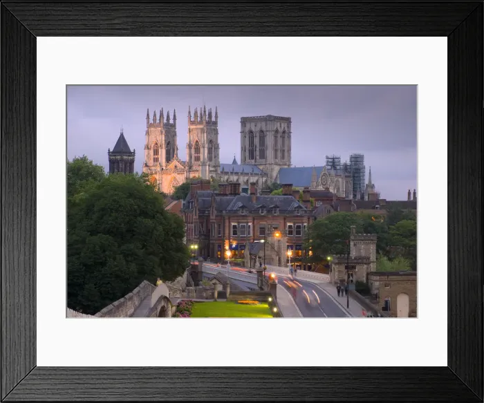 Framed Print : UK, England, Yorkshire, York, York Minster Framed Print : UK, England, Yorkshire, York, York Minster