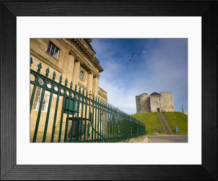 Framed Print : UK, England, York, Clifford Tower Framed Print : UK, England, York, Clifford Tower