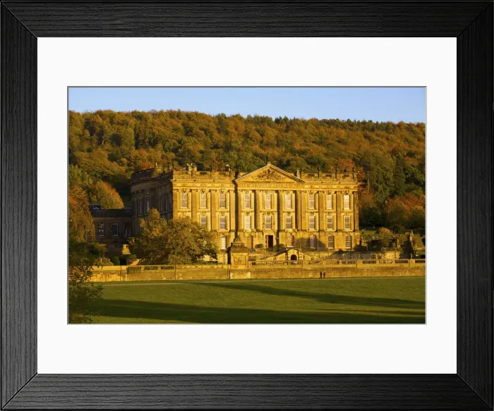 Framed Print : Chatsworth House, Derbyshire, England, UK Framed Print : Chatsworth House, Derbyshire, England, UK