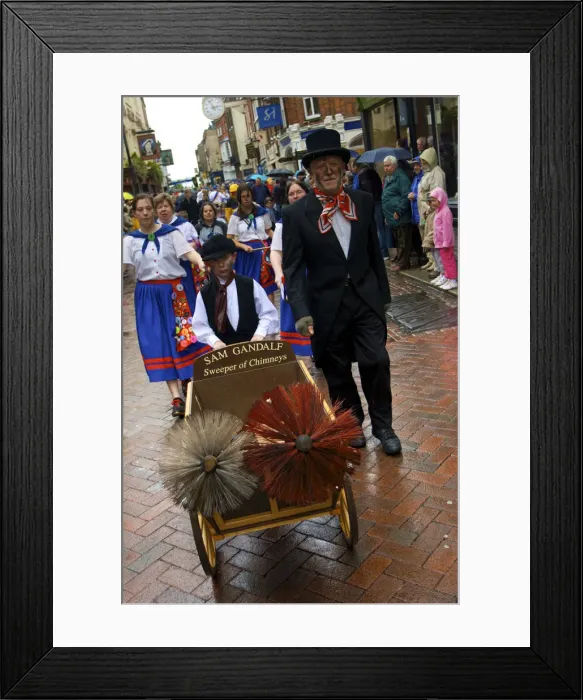 Framed Print : Sweeps Festival, Rochester, Kent, England, UK Framed Print : Sweeps Festival, Rochester, Kent, England, UK