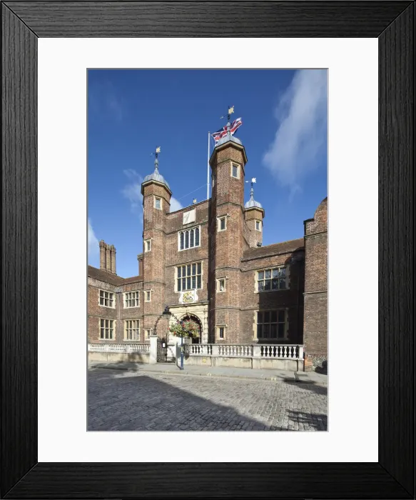 Framed Print : Abbots Hospital (Alms House), High Street, Guildford, Surrey, England Framed Print : Abbots Hospital (Alms House), High Street, Guildford, Surrey, England