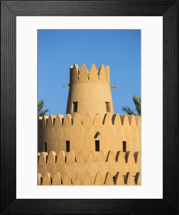 Framed Print : United Arab Emirates, Abu Dhabi, Al Ain, Al Ain Palace Museum, Former home of Framed Print : United Arab Emirates, Abu Dhabi, Al Ain, Al Ain Palace Museum, Former home of