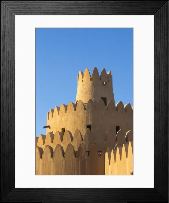 Framed Print : United Arab Emirates, Abu Dhabi, Al Ain, Al Ain Palace Museum, Former home of Framed Print : United Arab Emirates, Abu Dhabi, Al Ain, Al Ain Palace Museum, Former home of