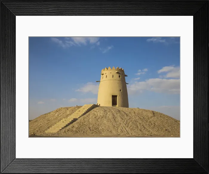 Framed Print : United Arab Emirates, Abu Dhabi, Al Ain, Hili, Hili Towers Framed Print : United Arab Emirates, Abu Dhabi, Al Ain, Hili, Hili Towers