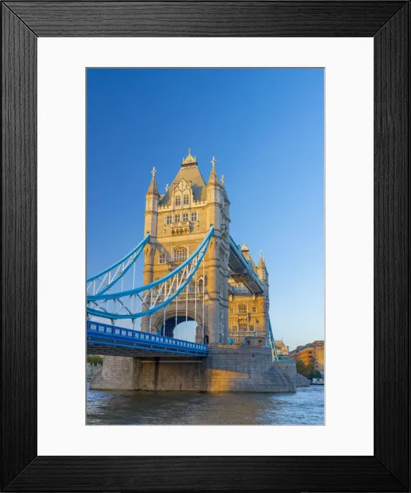 Framed Print : UK, England, London, Tower Bridge over River Thames Framed Print : UK, England, London, Tower Bridge over River Thames