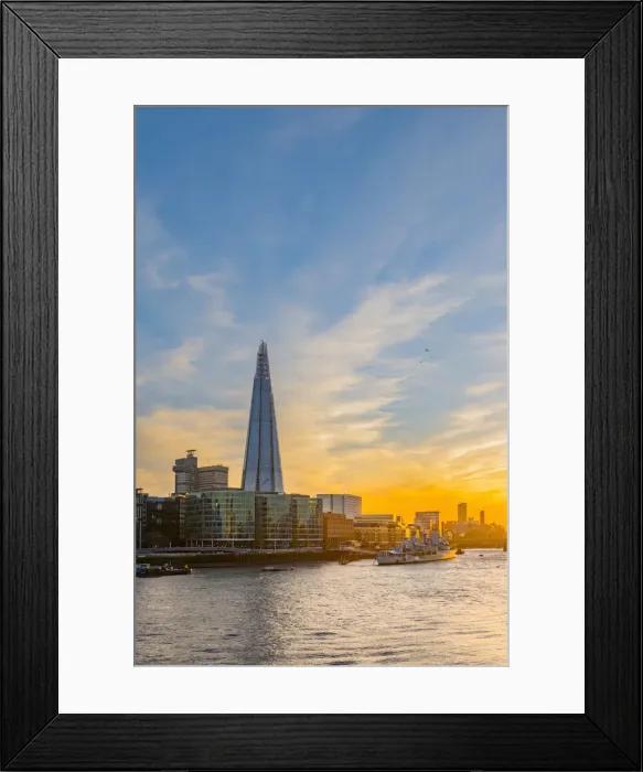 Framed Print : UK, England, London, The Shard Framed Print : UK, England, London, The Shard