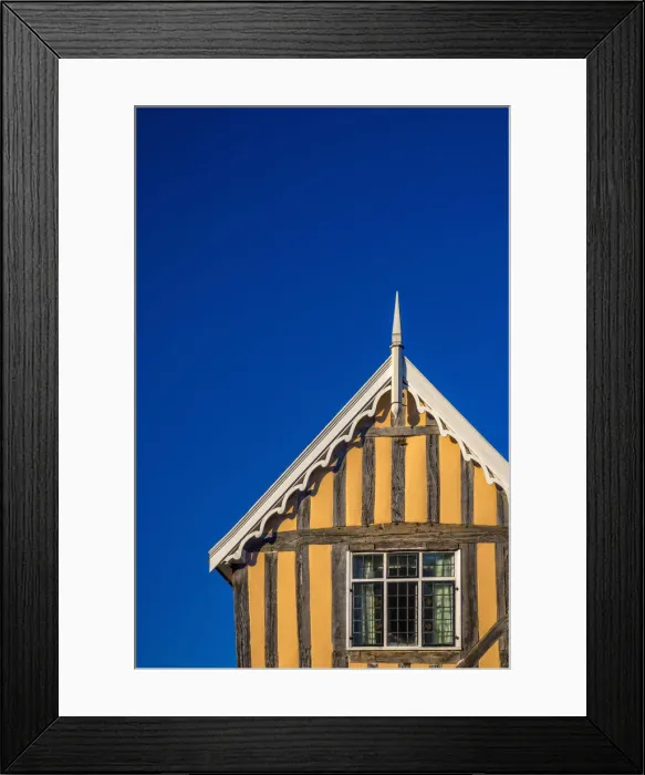 Framed Print : UK, England, Suffolk, Lavenham, High Street Framed Print : UK, England, Suffolk, Lavenham, High Street