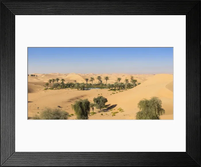 Framed Print : United Arab Emirates, Abu Dhabi, Al Ain, Remah Desert, Telal Resort Heritage Village Framed Print : United Arab Emirates, Abu Dhabi, Al Ain, Remah Desert, Telal Resort Heritage Village