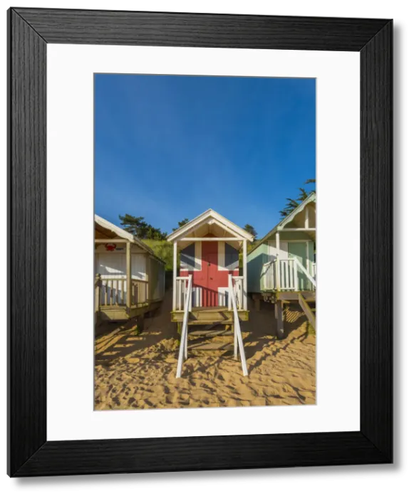 Framed Print : UK, England, Norfolk, North Norfolk, Wells-next-the-Sea Beach Framed Print : UK, England, Norfolk, North Norfolk, Wells-next-the-Sea Beach