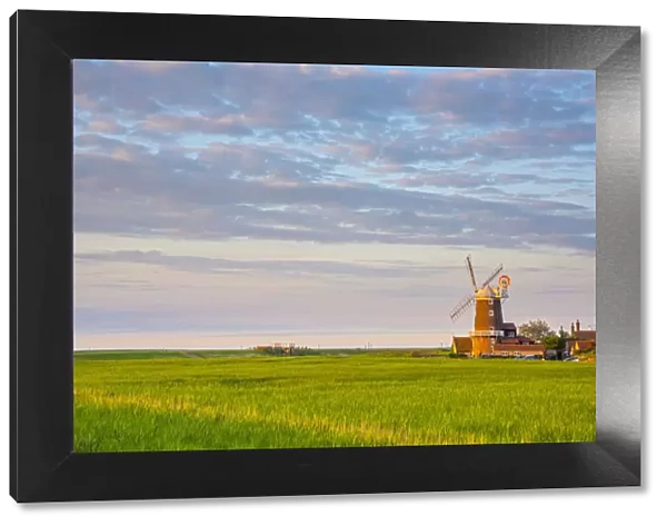 UK, England, Norfolk, North Norfolk, Cley-next-the-Sea, Cley Windmill