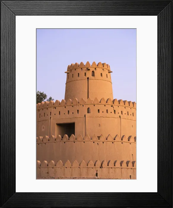 Framed Print : United Arab Emirates, Abu Dhabi, Al Ain, Al Jahili Fort