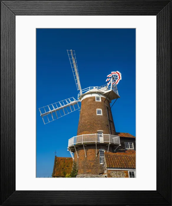 Framed Print : UK, England, Norfolk, North Norfolk, Cley-next-the-Sea, Cley Windmill Framed Print : UK, England, Norfolk, North Norfolk, Cley-next-the-Sea, Cley Windmill