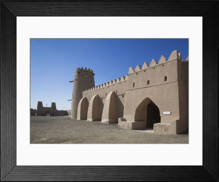 Framed Print : UAE, Al Ain, Al Jahili Fort, built in 1890