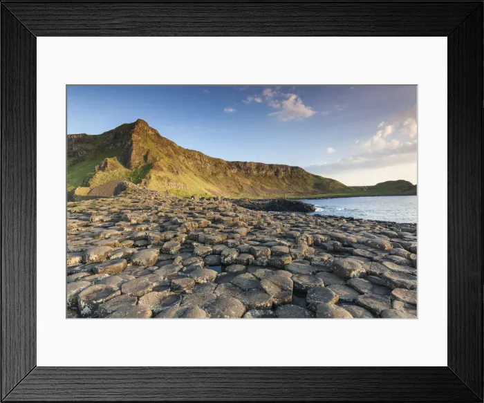 Framed Print : UK, Northern Ireland, County Antrim, Bushmills, Giants Causeway, Unesco World Heritage