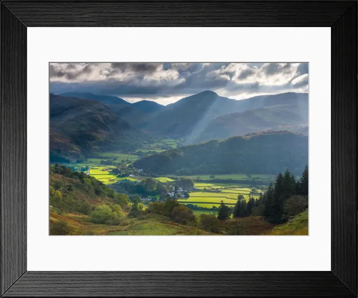 Framed Print : UK, England, Cumbria, Lake District, Borrowdale, Rosthwaite Framed Print : UK, England, Cumbria, Lake District, Borrowdale, Rosthwaite