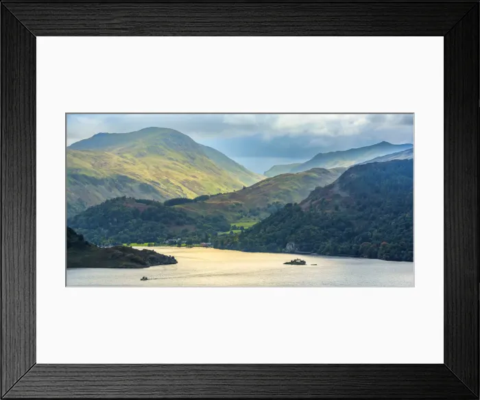 Framed Print : UK, England, Cumbria, Lake District, Ullswater Framed Print : UK, England, Cumbria, Lake District, Ullswater
