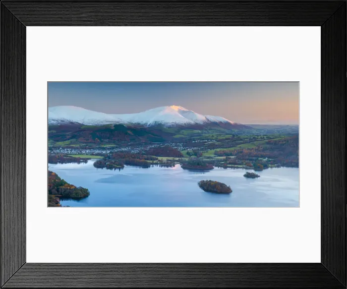 Framed Print : UK, England, Cumbria, Lake District, Derwentwater, Skiddaw and Blencathra mountains Framed Print : UK, England, Cumbria, Lake District, Derwentwater, Skiddaw and Blencathra mountains