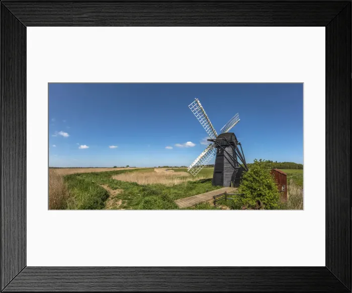 Framed Print : UK, England, Suffolk, Herringfleet, Herringfleet Mill or Walkers Mill, Drainage mill Framed Print : UK, England, Suffolk, Herringfleet, Herringfleet Mill or Walkers Mill, Drainage mill