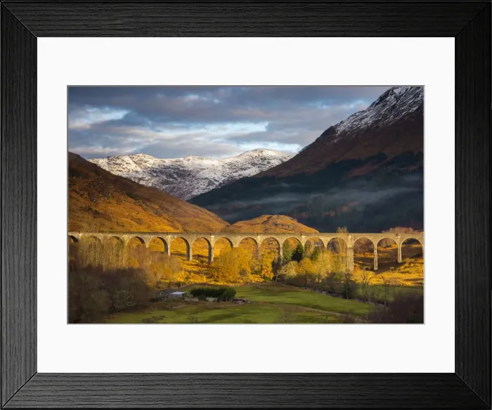 Framed Print : UK, Scotland, Highland, Loch Shiel, Glenfinnan, Glenfinnan Railway Viaduct, part of Framed Print : UK, Scotland, Highland, Loch Shiel, Glenfinnan, Glenfinnan Railway Viaduct, part of