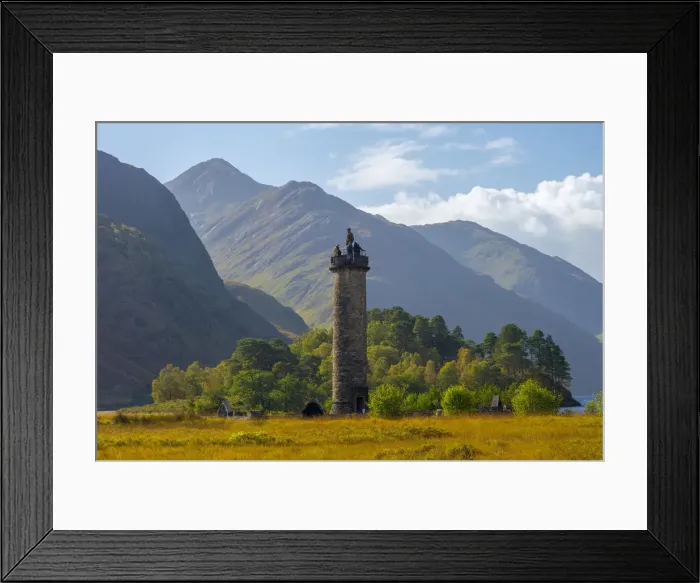 Framed Print : UK, Scotland, Highland, Loch Shiel, Glenfinnan, Glenfinnan Monument to the 1745 landing Framed Print : UK, Scotland, Highland, Loch Shiel, Glenfinnan, Glenfinnan Monument to the 1745 landing