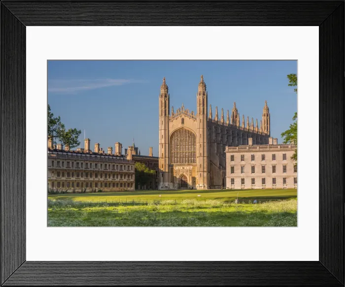 Framed Print : UK, England, Cambridgeshire, Cambridge, The Backs, Kings College, King s Framed Print : UK, England, Cambridgeshire, Cambridge, The Backs, Kings College, King s