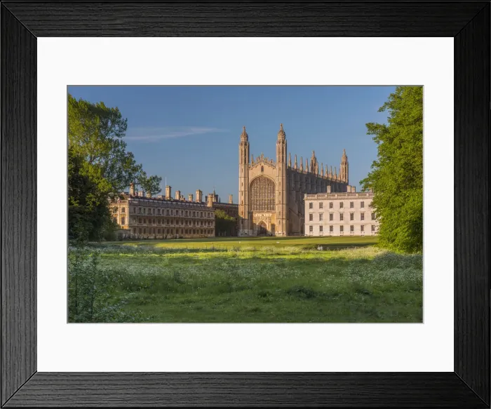 Framed Print : UK, England, Cambridgeshire, Cambridge, The Backs, Kings College, King s Framed Print : UK, England, Cambridgeshire, Cambridge, The Backs, Kings College, King s