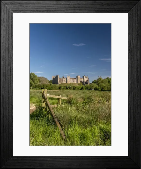 Framed Print : UK, England, Suffolk, Framlingham, Framlingham Castle