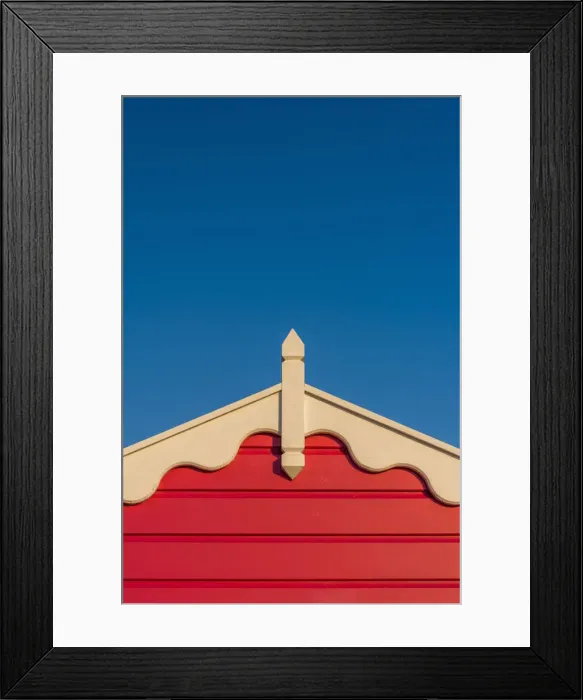 Framed Print : UK, England, Suffolk, Southwold, Promenade, Beach Huts
