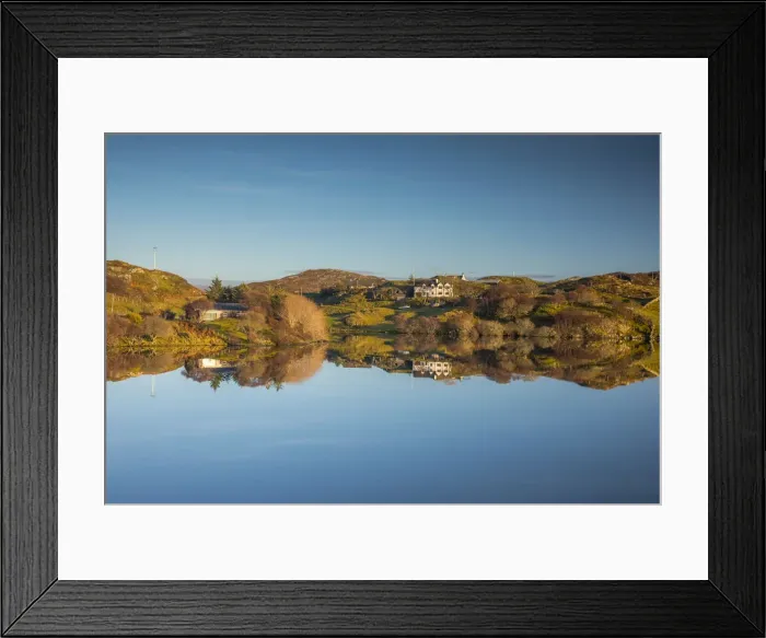 Framed Print : UK, Scotland, Highland, Sutherland, Drumbeg, Loch Drumbeg Framed Print : UK, Scotland, Highland, Sutherland, Drumbeg, Loch Drumbeg