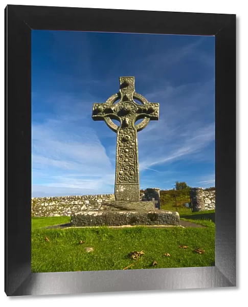 UK, Scotland, Argyll and Bute, Islay, Old Parish Church of Kildalton, The Kidalton