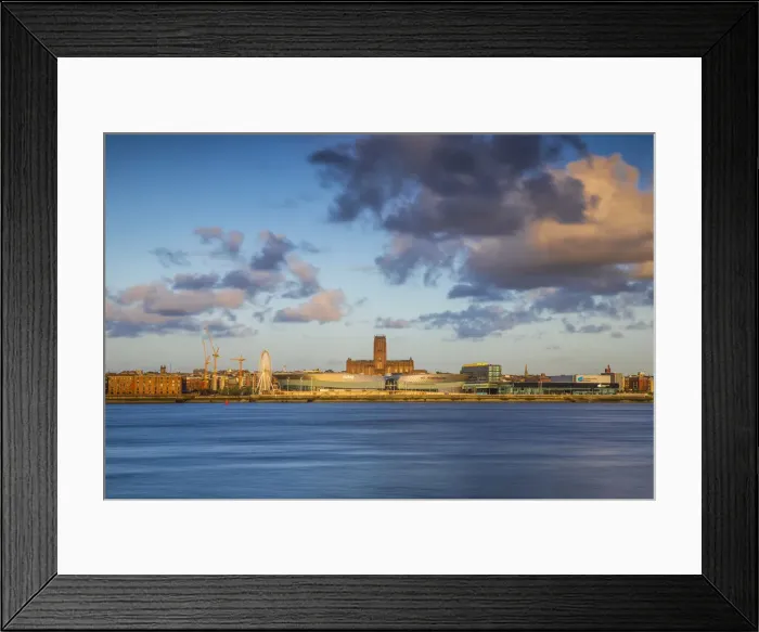 Framed Print : England, Merseyside, Liverpool, View of Eco Arena and Liverpool Cathedral Framed Print : England, Merseyside, Liverpool, View of Eco Arena and Liverpool Cathedral