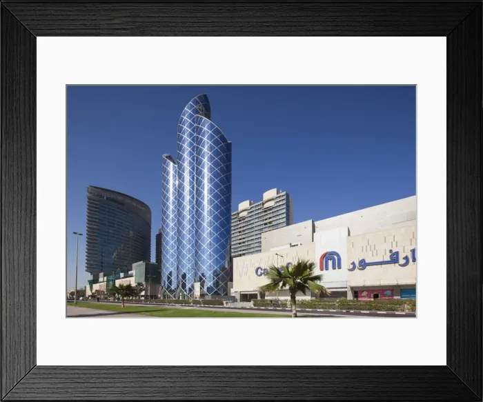 Framed Print : UAE, Dubai, Mankhool, Bur Jurman Towers Framed Print : UAE, Dubai, Mankhool, Bur Jurman Towers