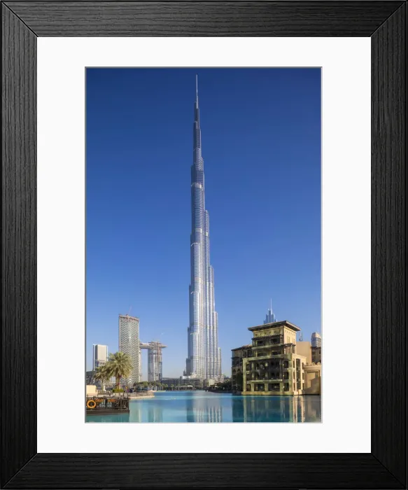 Framed Print : Burj Khalifa, Downtown, Dubai, United Arab Emirates Framed Print : Burj Khalifa, Downtown, Dubai, United Arab Emirates