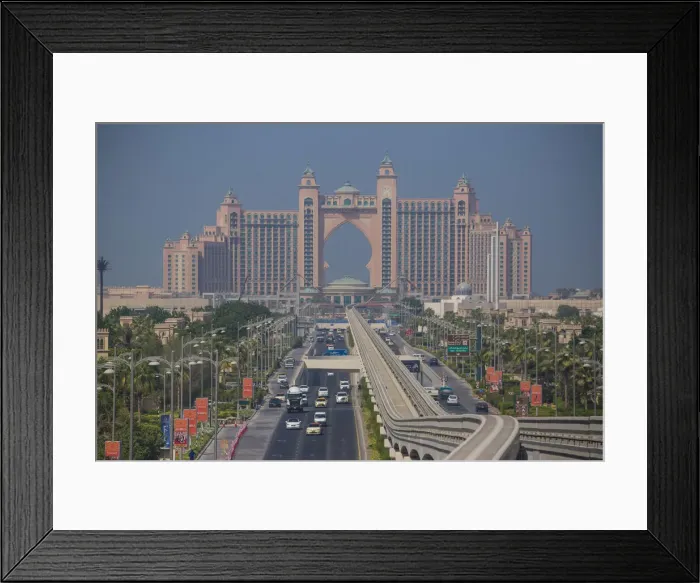 Framed Print : United Arab Emirates, Dubai, Palm Jumeirah island, Atlantis the Palm Framed Print : United Arab Emirates, Dubai, Palm Jumeirah island, Atlantis the Palm