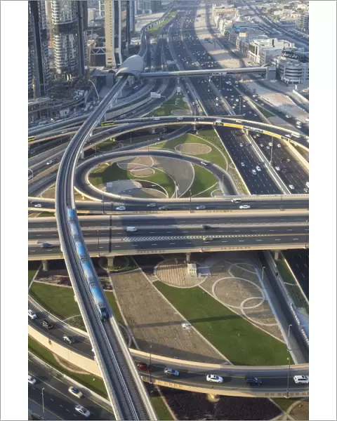 United Arab Emirates, Dubai, Sheikh Zayed Road and Financial Centre Road Interchange