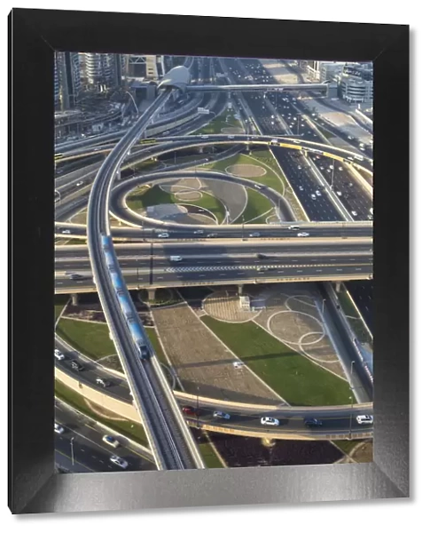 United Arab Emirates, Dubai, Sheikh Zayed Road and Financial Centre Road Interchange