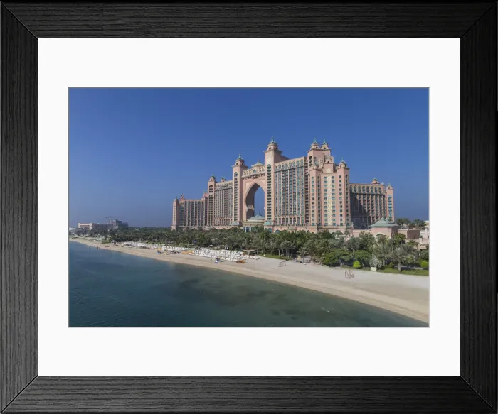 Framed Print : United Arab Emirates, Dubai, Palm Jumeirah island, Atlantis the Palm Framed Print : United Arab Emirates, Dubai, Palm Jumeirah island, Atlantis the Palm