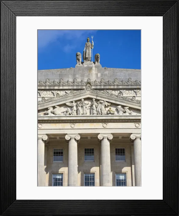 Framed Print : United Kingdom, Northern Ireland, Belfast, Stormont Parliament Buildings home to Framed Print : United Kingdom, Northern Ireland, Belfast, Stormont Parliament Buildings home to