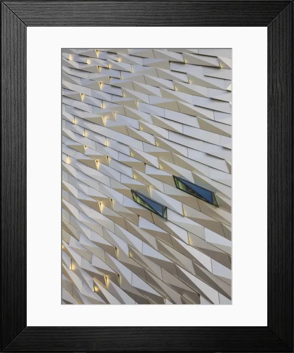 Framed Print : United Kingdom, Northern Ireland, Belfast, View of the Titanic Belfast museum Framed Print : United Kingdom, Northern Ireland, Belfast, View of the Titanic Belfast museum