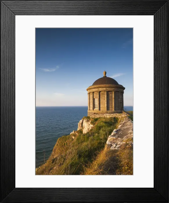 Framed Print : UK, Northern Ireland, County Londonderry, Downhill, Downhill Demesne, Mussenden Temple Framed Print : UK, Northern Ireland, County Londonderry, Downhill, Downhill Demesne, Mussenden Temple