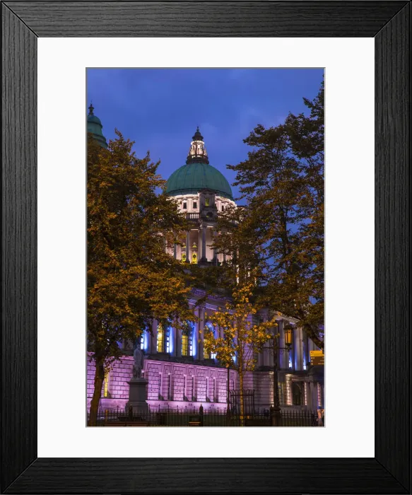 Framed Print : United Kingdom, Northern Ireland, Belfast, City Hall Framed Print : United Kingdom, Northern Ireland, Belfast, City Hall