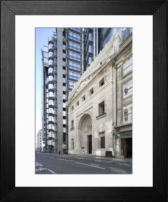 Framed Print : Lloyds of London, City of London, London, England Framed Print : Lloyds of London, City of London, London, England